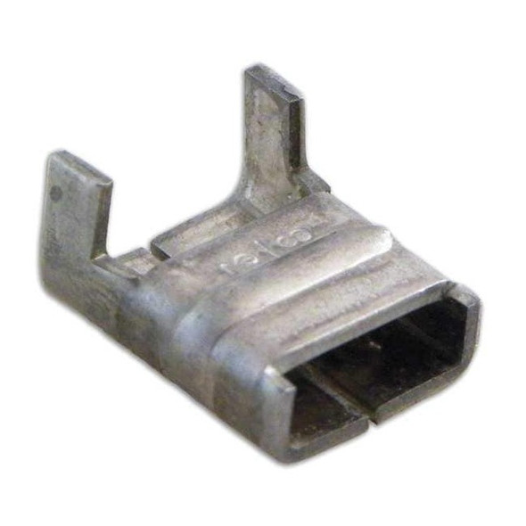 Band-It BandingClip,StainlessSteel,Flat,PK50 GRC153