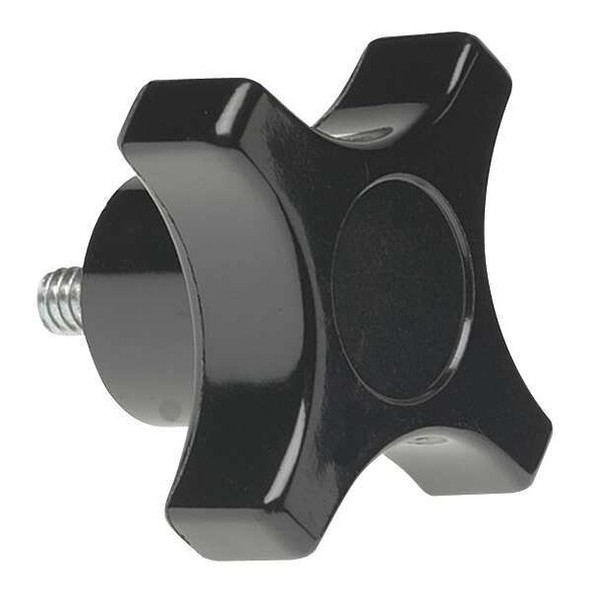 Davies Four Prong Knob, Clamp Knob, 1/4-20 Size, 2"L, HR Phenolic 2830-Q
