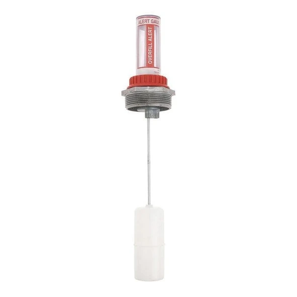At-A-Glance OverfillAlertGauge,Polypropylene,2in O-2-6