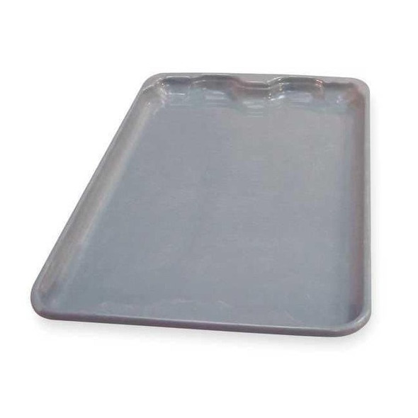 Mfg Tray Nest and Stack Box Lid Lid, Gray, Fiberglass 7803185172