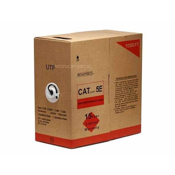 Manufacturer Varies Data Cable,1000 ft. L,Black Jacket 878