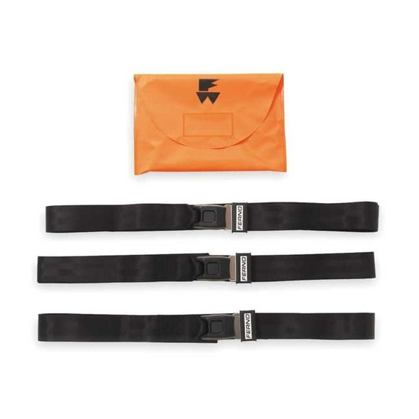 Ferno Strap System,Black,7' L,PK3 313083
