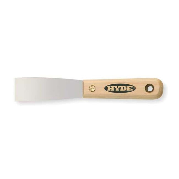 Hyde Putty Knife, Flexible, 1-1/4", Carbon Steel 07010