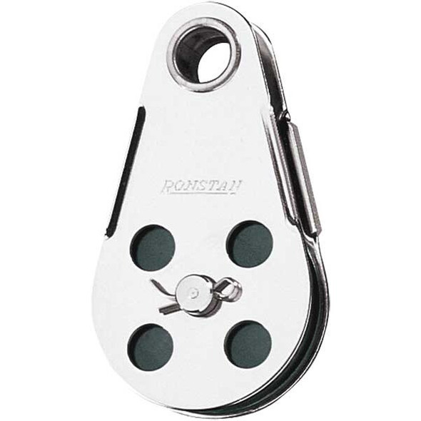 Wire Block, Wire Rope, 1/4 in Max Cable Size, 1,870 lb Max Load, Natural