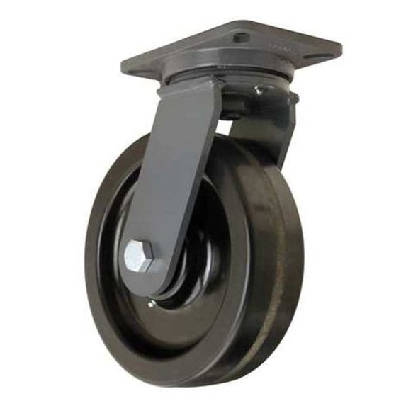 Hamilton Plate Caster, Swivel, Phenolic, 10 in., 2900 lb S-CH-13PH