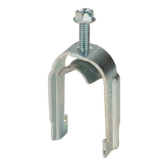 Eaton B-Line Clamp, Conduit; Strut Use, 2-1/2 in, Steel, Galvanized B1540S