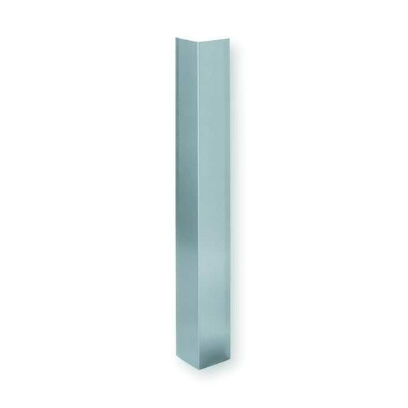 Rockwood Corner Guard,3 x 48 In,Adhesive,Satin SS 290.32d 3" x 3" x 48
