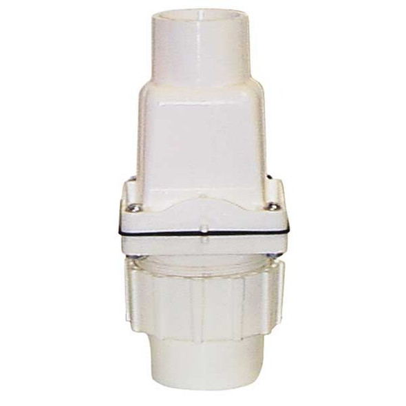 Zoeller 1-1/2" Socket PVC Union Check Valve 30-0102