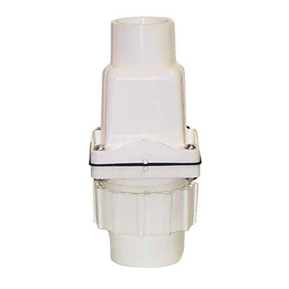 Zoeller 1-1/2" Socket PVC Union Check Valve 30-0102