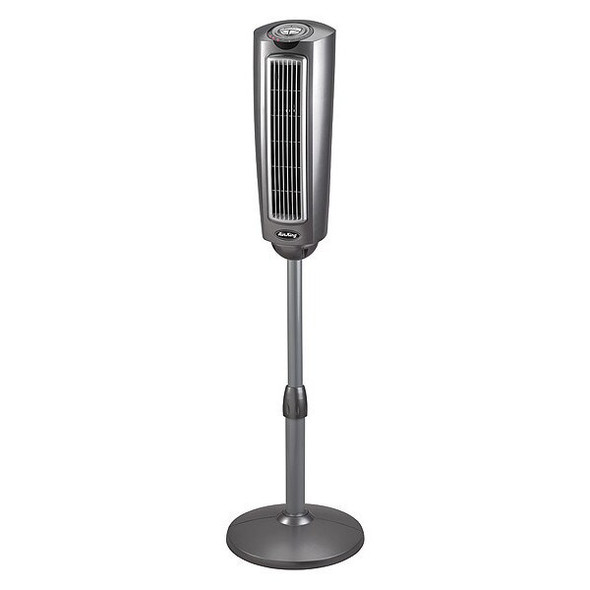 3-1/2" Blade Dia Tower Fan, Oscillating, 3 Speeds, 120VAC, Remote Control