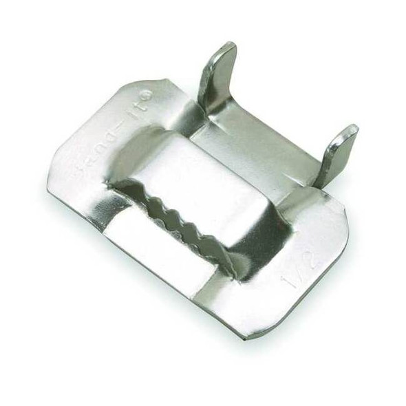 Band-It StrappingBuckle,StainlessSteel,Flat,PK50 GRC254