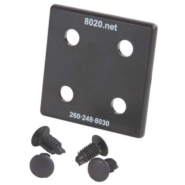 80/20 End Cap,3 inx3/16 inx3 in,PK2 2050-2 80/20 End Cap,3 inx3/16 inx3 in,PK2 2050-2