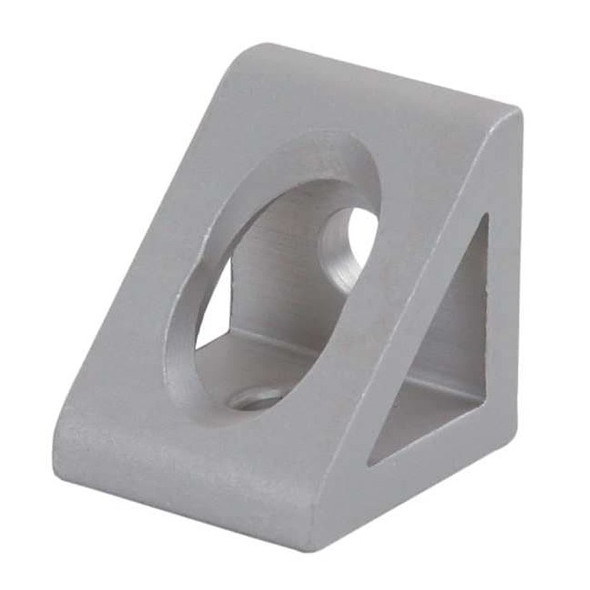 80/20 InsideCornerBracket,Alum,Slvr,40mm,36mm 40-4332