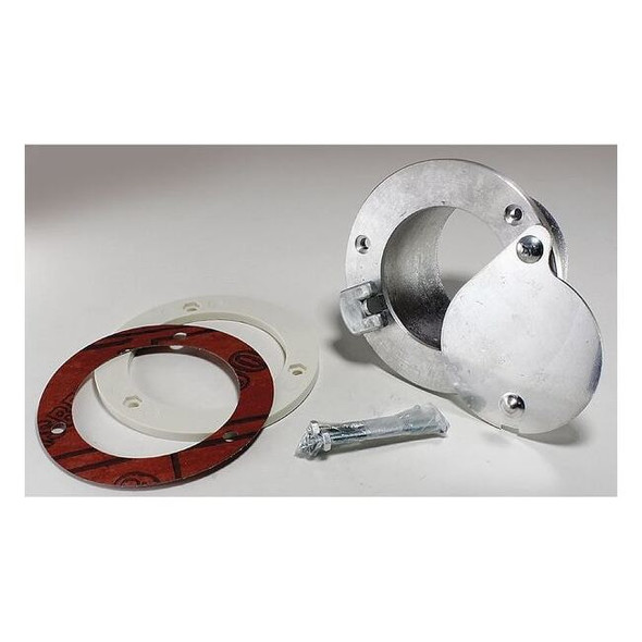 American Garage Door Supply Exhaust Port,Latching 3 In,2 In. Doors EL32