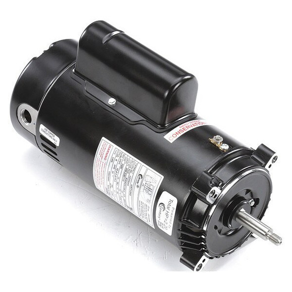 Pool Pump Motor, Capacitor-Start/Run, 2 HP, 56J Frame, 3,450 Nameplate RPM