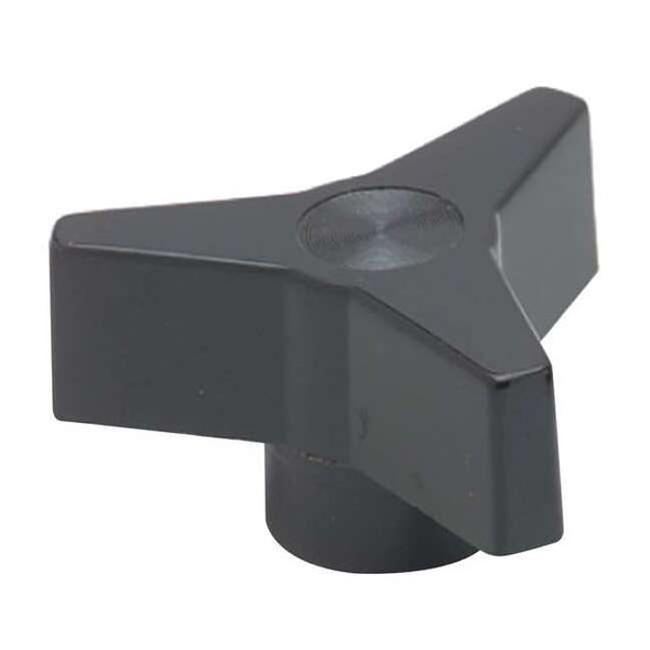 Davies Three Prong Clamp Knob, 1/4-20 Thread Size, 0.77"L, GP Phenolic 3025GJ