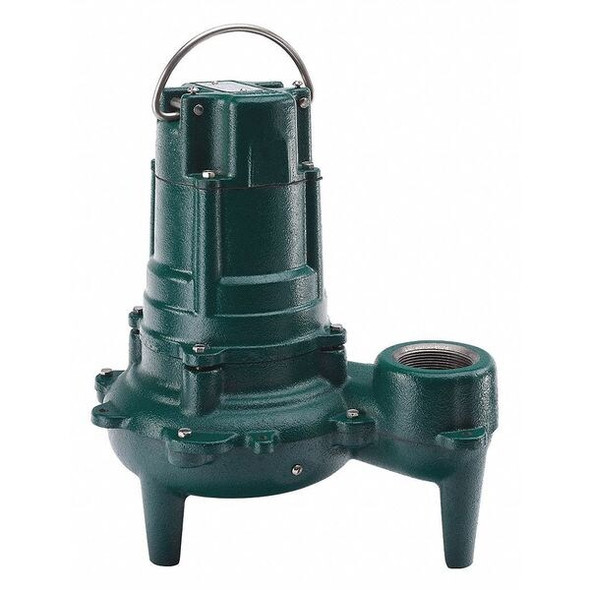 Zoeller Waste-Mate 1/2 HP 2" Manual Submersible Sewage Pump 460V 267-0041