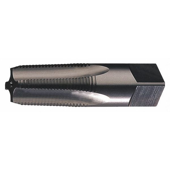 Cleveland Pipe Tap, 3/8"-18, Semi-Bottoming, 4 Flutes, NPT C64040