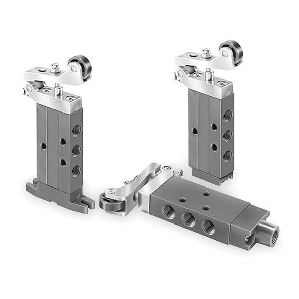 Parker Manual Air Control Valve,3-Way,1/8In NPT 414211000