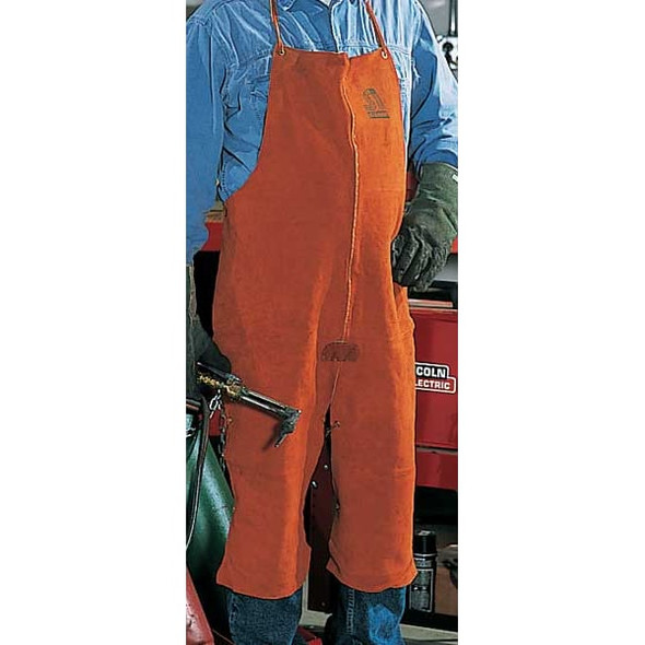 Steiner Welding Apron, Leather, 3 oz/sq ft, 18 in Length, Brown, Universal 12161