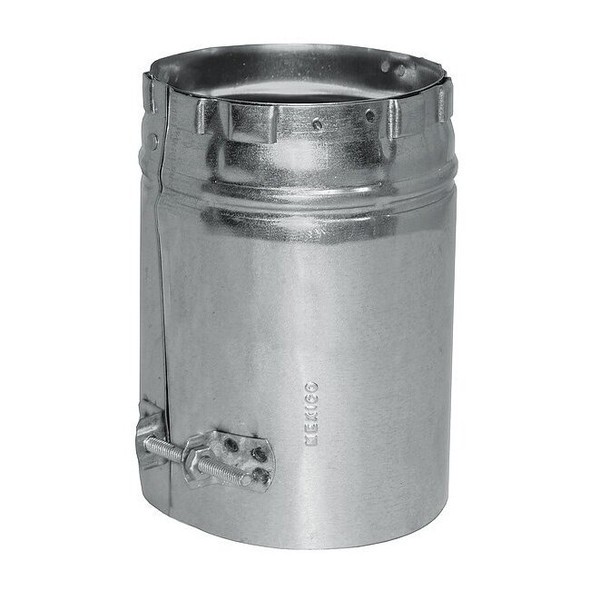 Ameri-Vent Male Vent Adapter,5" Dia.,6" L 5EUA-M