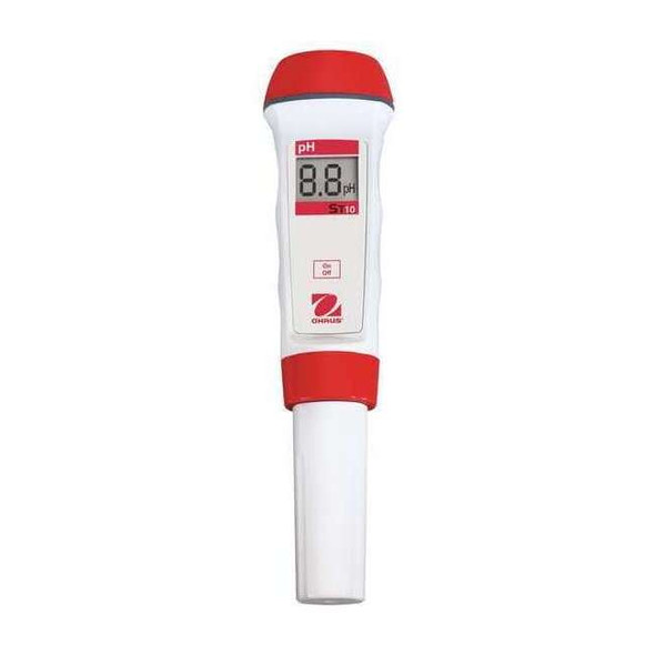 Ohaus pH Meter,45 mm W,185 mm H,Digital ST10