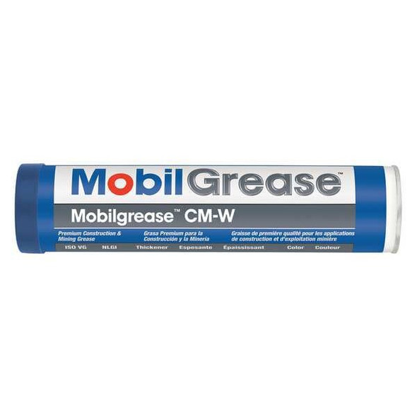 Mobil Extreme Pressure Grease, 13.7 oz, Cartridge, Brown 121086