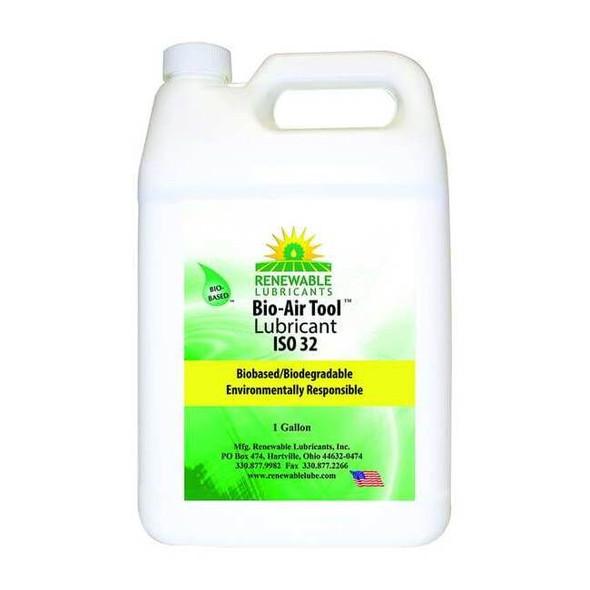 Lubricant, 1 gal, Jug, Vegetable Oil Base, 250 Degrees F Max Op Temp, Yellow