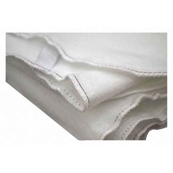 R & R Textile Mattress Pad,39 in W,White X42103