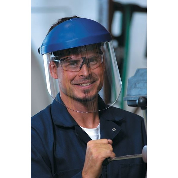 3m Faceshield Mounting Bracket, For Use With Hard Hats and Faceshields Blue 82502-00000