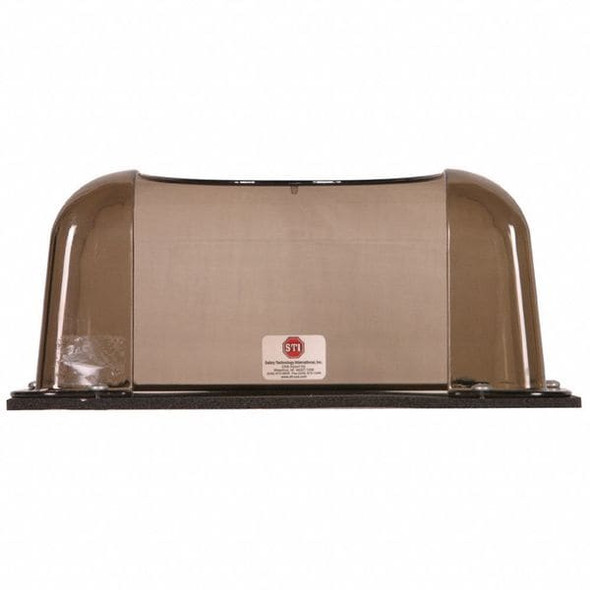 Keypad Cover, Polycarbonate, Surface Mount, 8 3/4 in W x 6 3/4 in H x 5 in D, Smoke