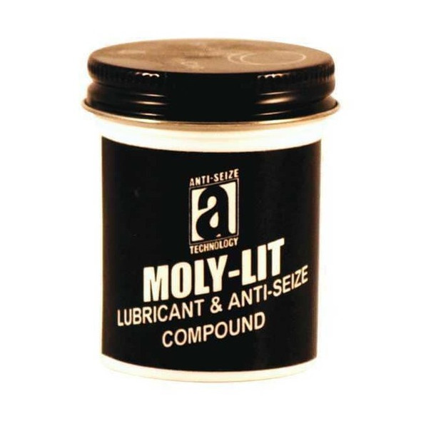 Anti-Seize Technology Anti Seize,Moly Paste,2 oz,Brush Top Can 12002