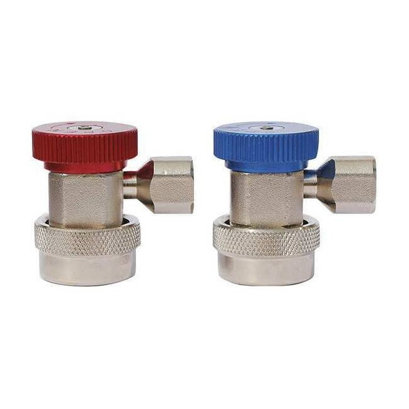 Airsept A/C High/Low Coupler Set,4" O.D.,R134a 72132