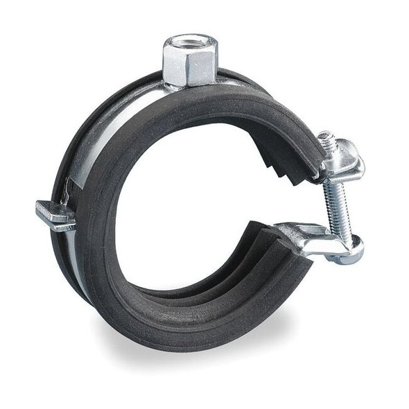 Nvent Caddy EZ-Riser Cushioned Pipe Clamp,Pipe Size 3-1/2 In 454016