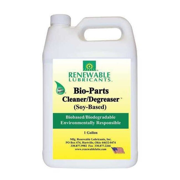 Bio-Parts Cleaner Degreaser, 1 gal Bottle, Ready To Use, Soy Based,