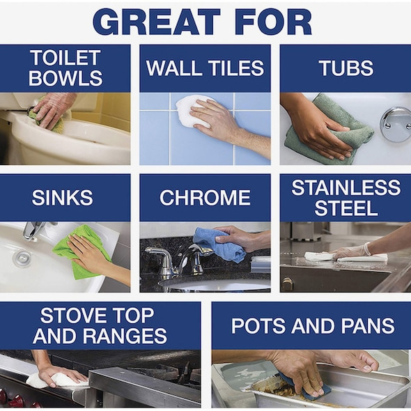 Comet Bathroom Cleaner, Canister, 21 oz, Unscented 32987