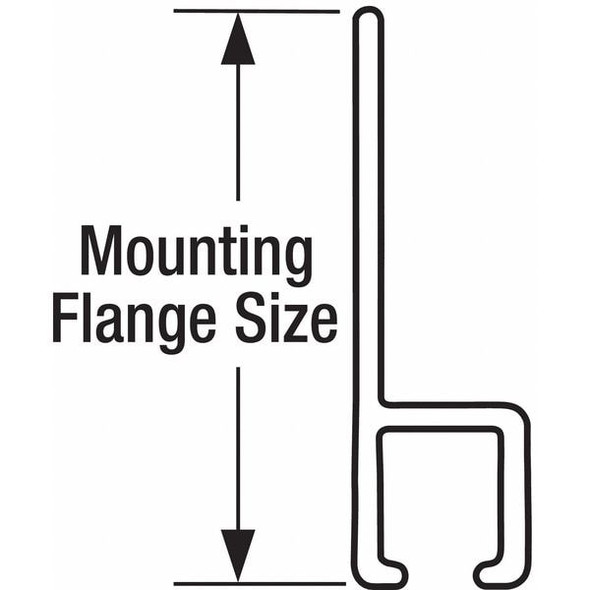 Tanis Strip Brush Holder,Overall Length 36 In AH400436CF Tanis Strip Brush Holder,Overall Length 36 In AH400436CF