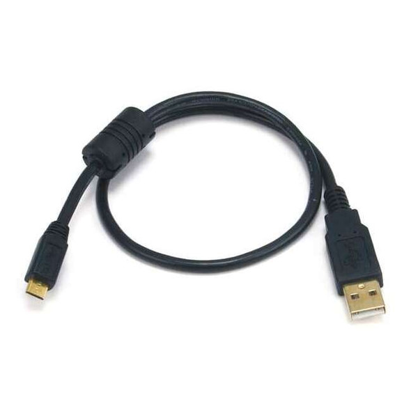 Monoprice USB 2.0 Cable,1.5 ft.L,Black 5456