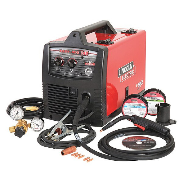 MIG Welder, Easy-MIG 140, Single-Phase, 120V AC, 30 to 140A DC, 20 %