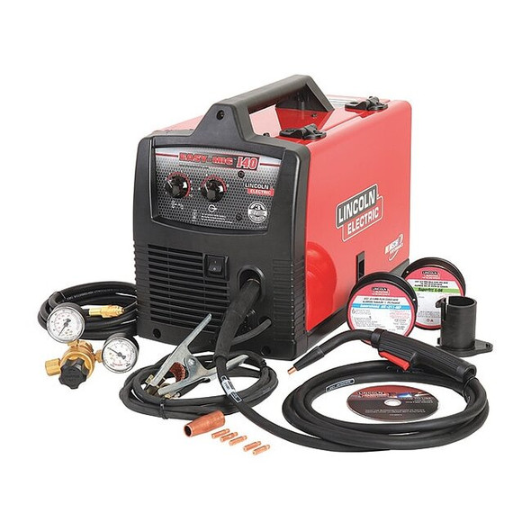 MIG Welder, Easy-MIG 140, Single-Phase, 120V AC, 30 to 140A DC, 20 %