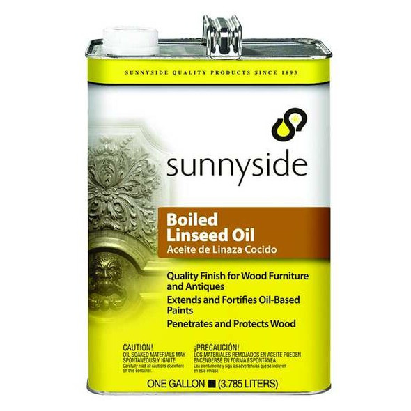 Sunnyside Boiled Linseed Oil,1 gal.,Solvent 872G1S