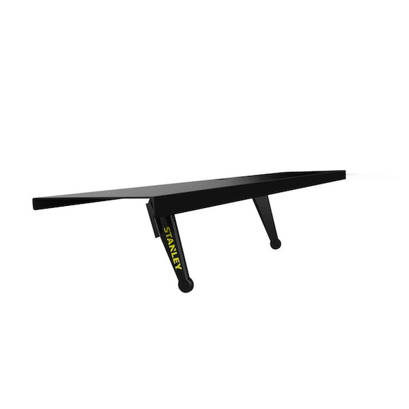 Stanley Large Wall Mount Shelf,Fixed,10 lb. ATS-124 Stanley Large Wall Mount Shelf,Fixed,10 lb. ATS-124