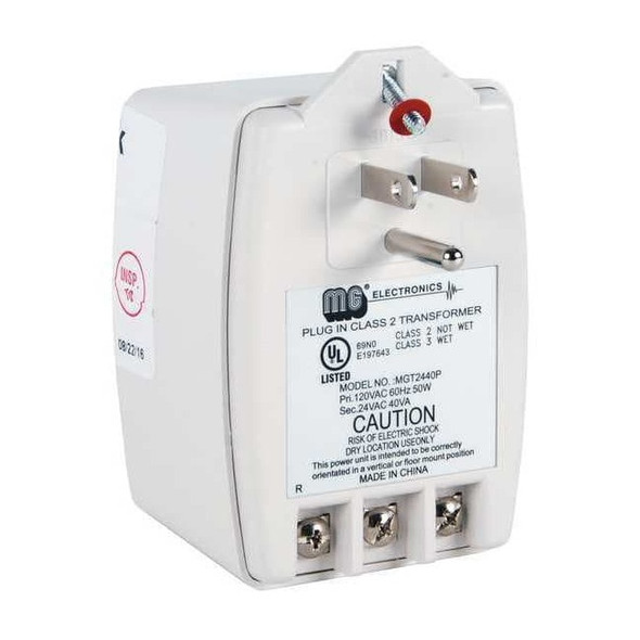 Dynalock Transformer, Plastic, 24VAC Voltage Output 5324