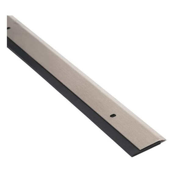 National Guard Door Sweep,4 ft.,S. Steel,Neoprene 200NSS-48