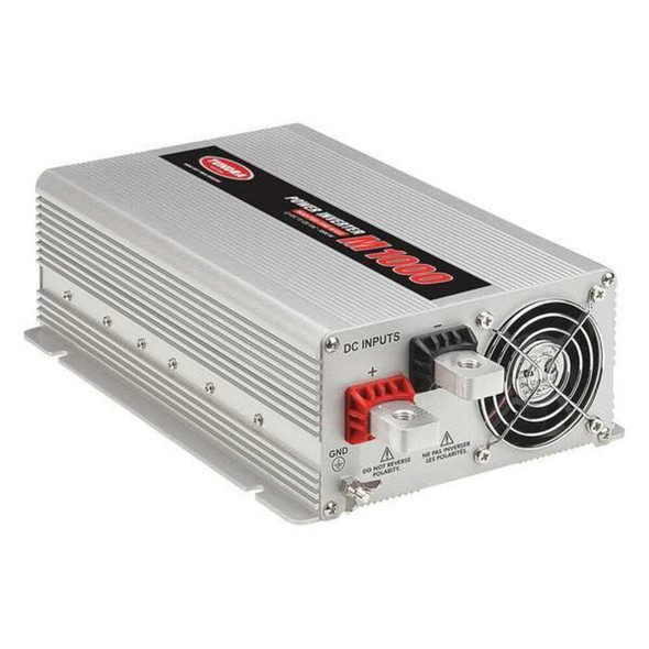 Power Inverter, Modified Sine Wave, 2,000 W Peak, 1,000 W Continuous, 2 Outlets  M1000