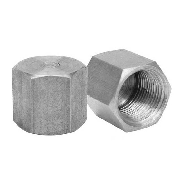 Anvil Cap Cap, 1/8" Pipe, FNPT, Malleable Iron, Class 150 0318900008