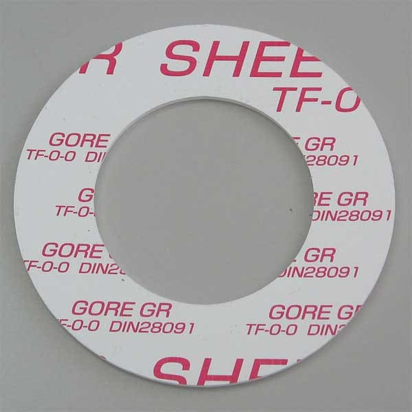Gore Flange Gasket,Ring,4 In,PTFE GR-RG-0150-125-0400