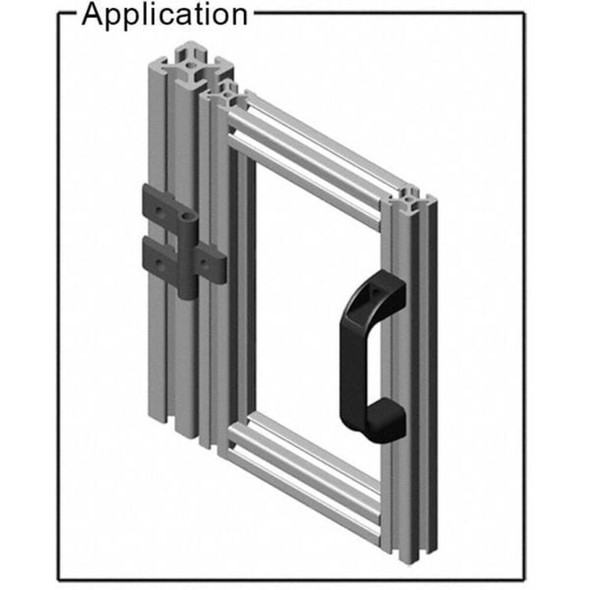 Faztek Plastic Door Handle,Small,Plastic 13AC7300