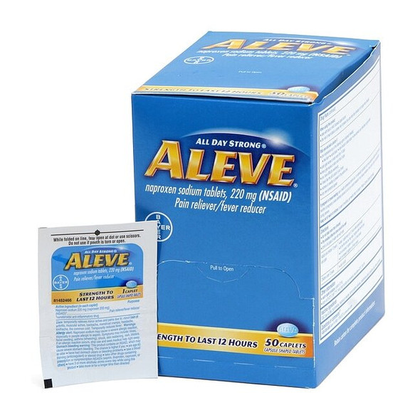 Aleve Aleve(R) Naproxen, Tablet, 220mg, PK50 48850