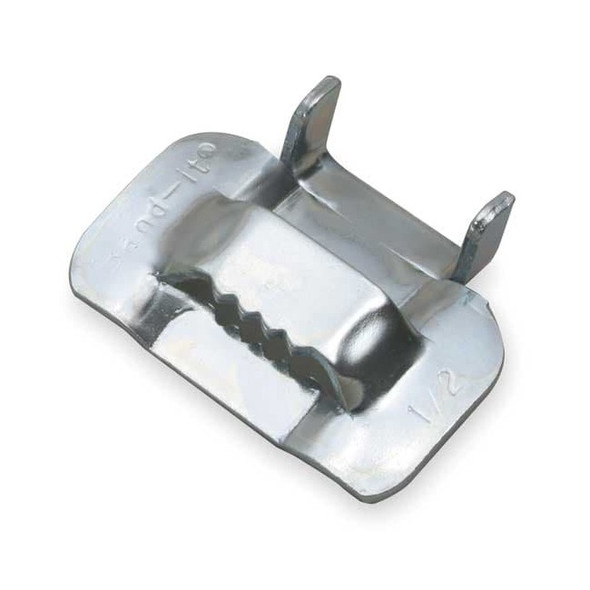 Band-It StrappingBuckle,CarbonSteel,Flat,PK50 GRC354